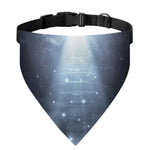 Dark Night UFO Print Over The Collar Dog Bandana