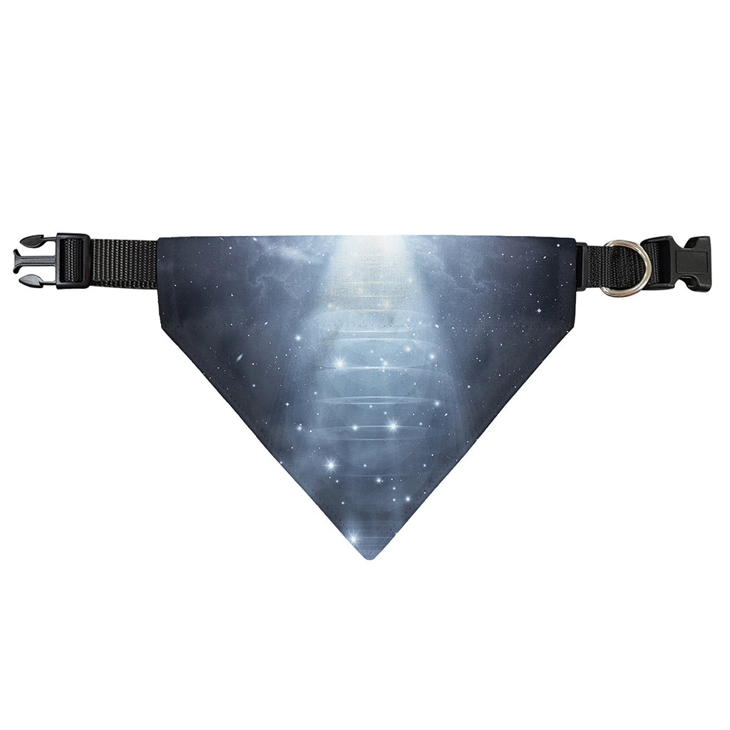 Dark Night UFO Print Over The Collar Dog Bandana