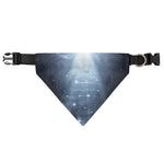Dark Night UFO Print Over The Collar Dog Bandana