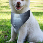 Dark Night UFO Print Over The Collar Dog Bandana