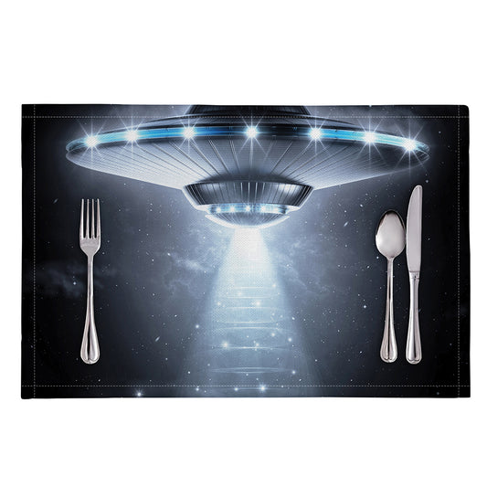 Dark Night UFO Print Placemat