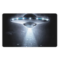 Dark Night UFO Print Polyester Doormat