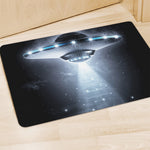 Dark Night UFO Print Polyester Doormat