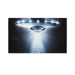 Dark Night UFO Print Polyester Flag