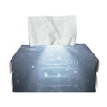 Dark Night UFO Print Rectangle Tissue Box Cover
