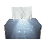 Dark Night UFO Print Rectangle Tissue Box Cover