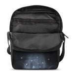 Dark Night UFO Print Rectangular Crossbody Bag