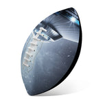 Dark Night UFO Print Rugby Ball