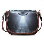 Dark Night UFO Print Saddle Bag