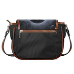 Dark Night UFO Print Saddle Bag