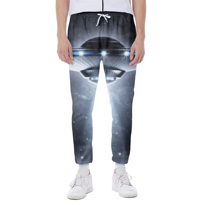 Dark Night UFO Print Scuba Joggers