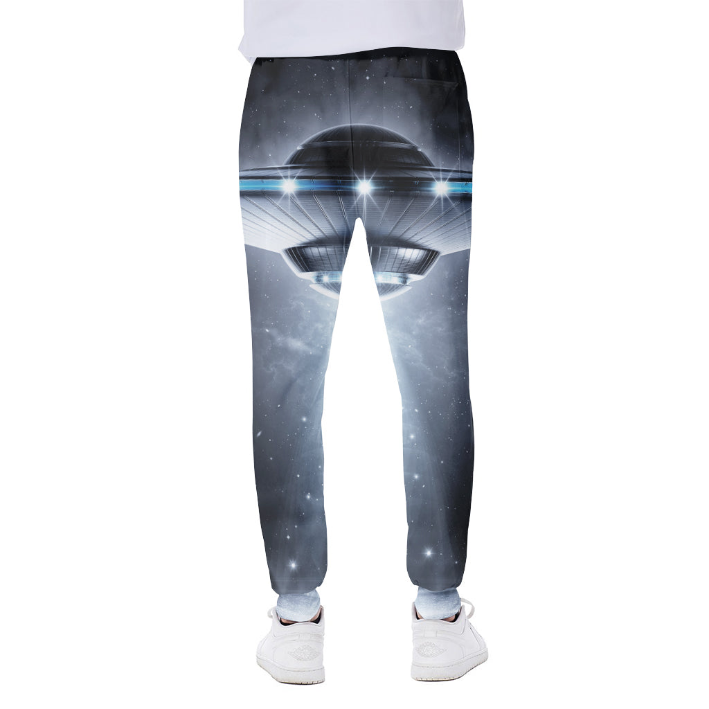 Dark Night UFO Print Scuba Joggers