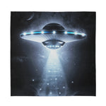 Dark Night UFO Print Silk Bandana