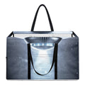 Dark Night UFO Print Utility Tote Bag