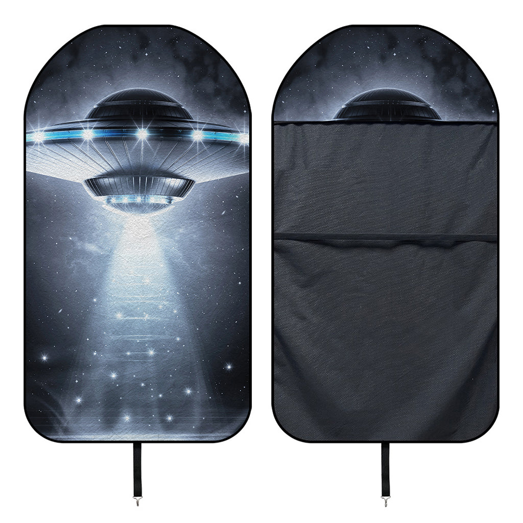 Dark Night UFO Print Waterproof Car Seat Cover