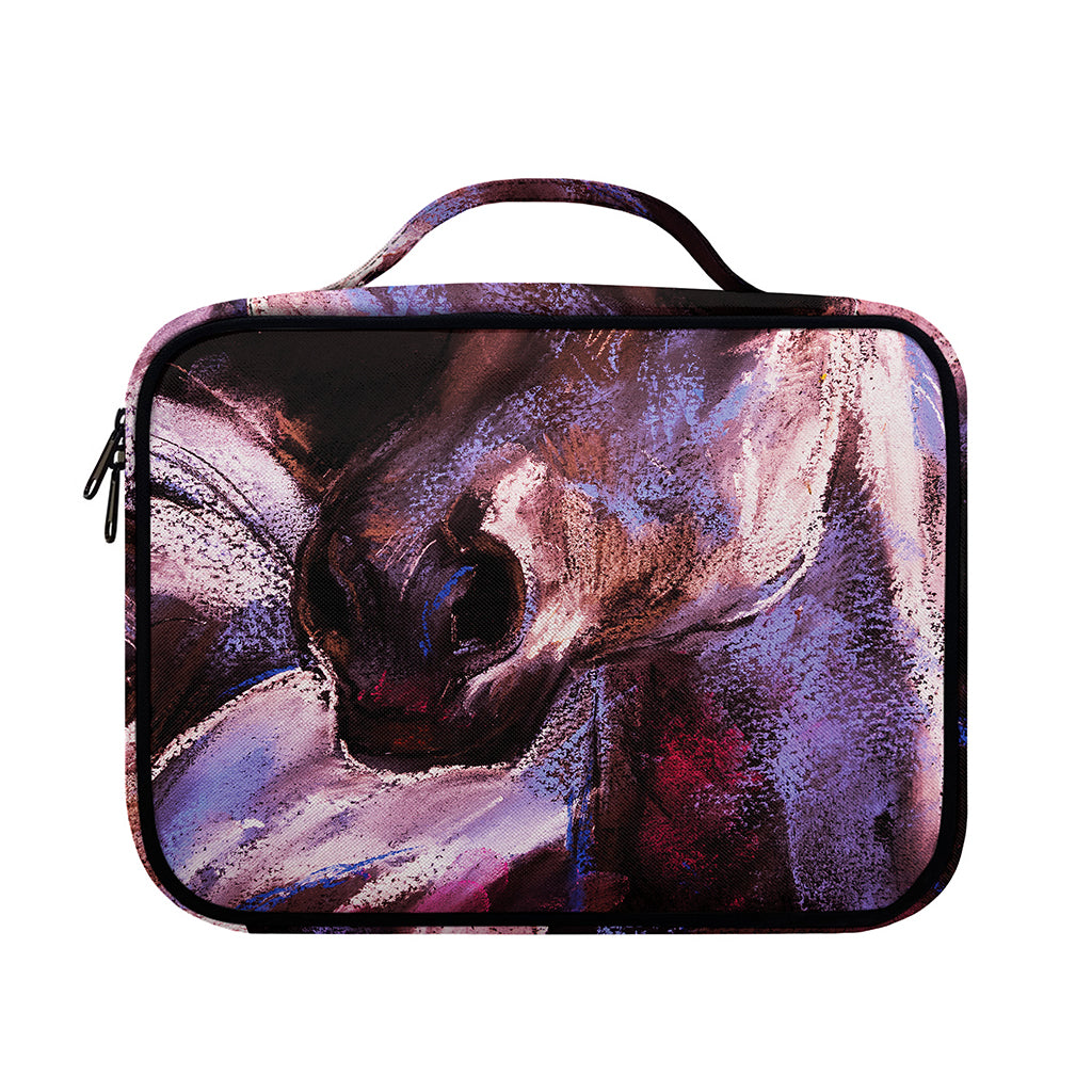 Dark Pink Horse Painting Print Briefcase Bible Bag