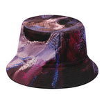 Dark Pink Horse Painting Print Bucket Hat