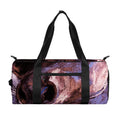 Dark Pink Horse Painting Print Gym Bag