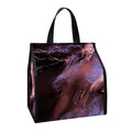 Dark Pink Horse Painting Print Insulated Lunch Tote