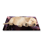 Dark Pink Horse Painting Print Pet Cooling Mat Cover