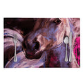 Dark Pink Horse Painting Print Placemat
