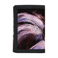 Dark Pink Horse Painting Print Trifold Wallet