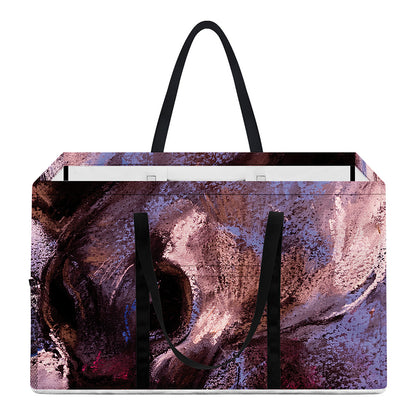 Dark Pink Horse Painting Print Utility Tote Bag