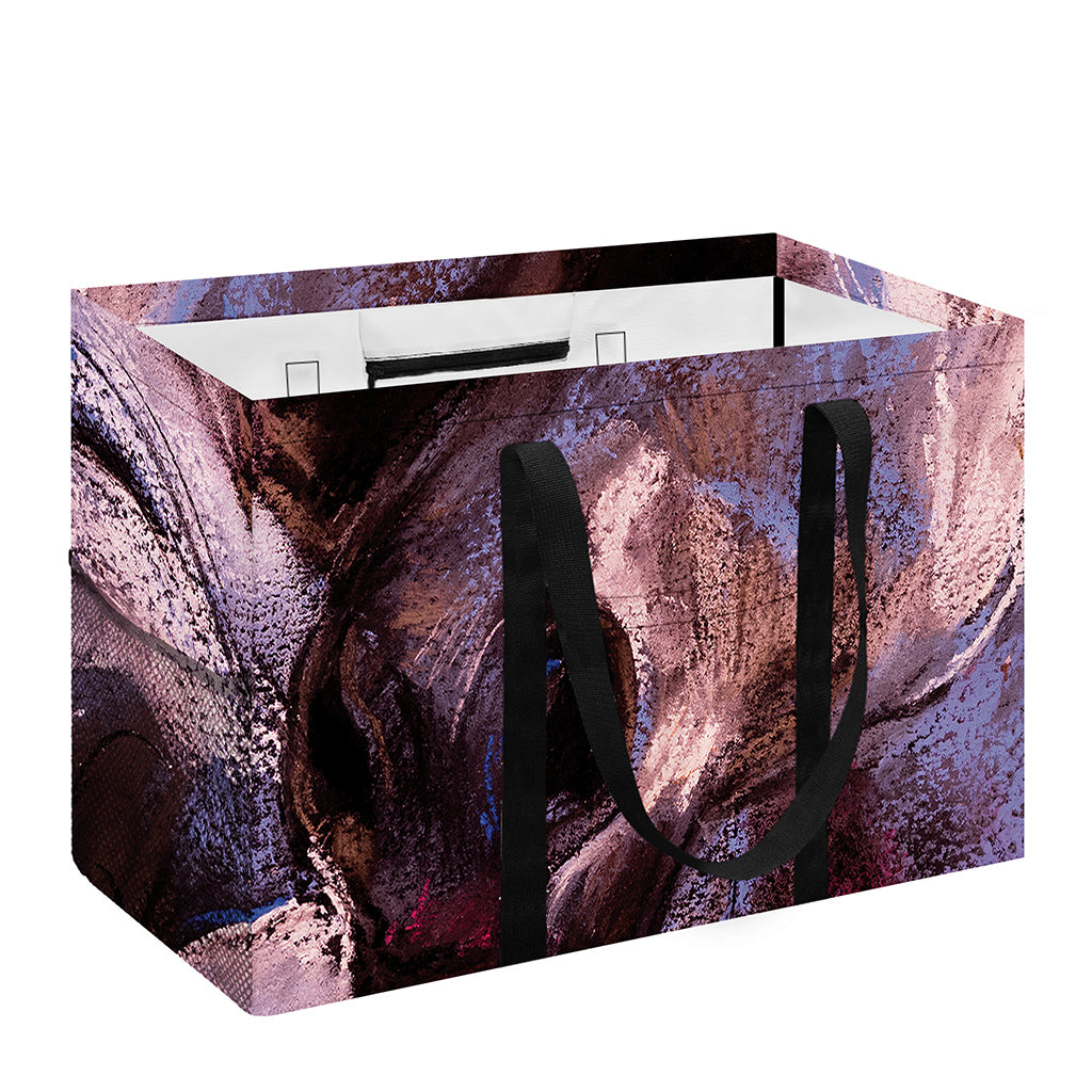 Dark Pink Horse Painting Print Utility Tote Bag
