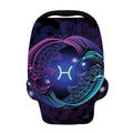 Dark Pisces Zodiac Sign Print Baby Seat Cover