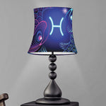 Dark Pisces Zodiac Sign Print Bell Lamp Shade