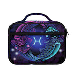 Dark Pisces Zodiac Sign Print Briefcase Bible Bag