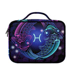 Dark Pisces Zodiac Sign Print Briefcase Bible Bag