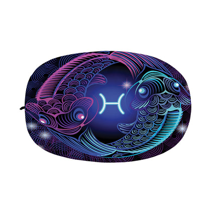 Dark Pisces Zodiac Sign Print Car Side Mirror Covers
