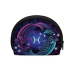 Dark Pisces Zodiac Sign Print Coin Purse
