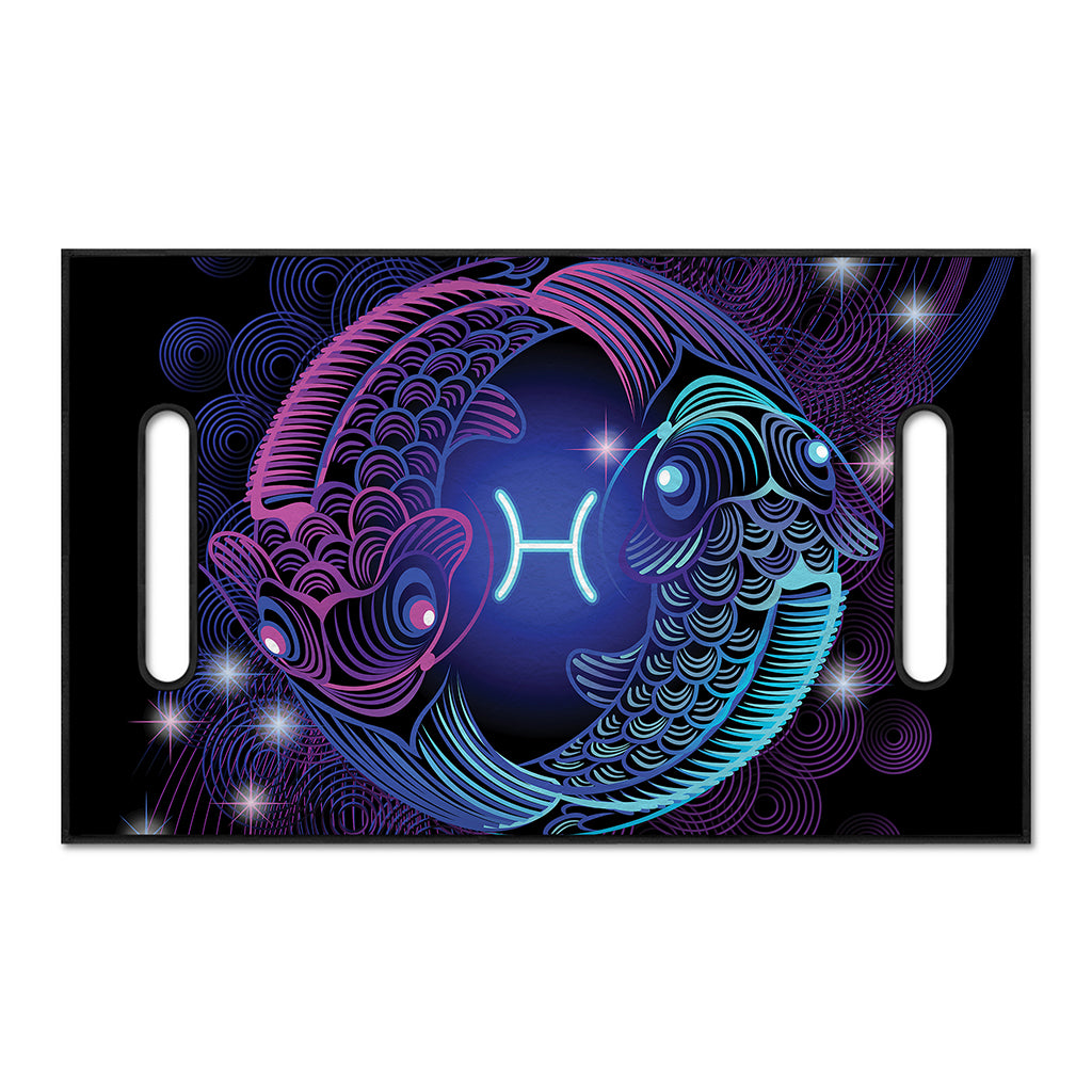 Dark Pisces Zodiac Sign Print Golf Cart Seat Cover