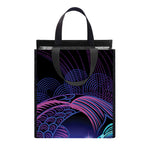 Dark Pisces Zodiac Sign Print Insulated Lunch Tote