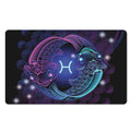 Dark Pisces Zodiac Sign Print Polyester Doormat