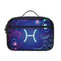 Dark Pisces Zodiac Sign Print Portable Lunch Bag