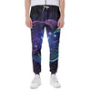 Dark Pisces Zodiac Sign Print Scuba Joggers