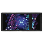 Dark Pisces Zodiac Sign Print Trifold Wallet