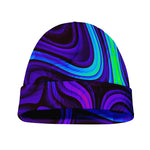 Dark Psychedelic Trippy Print Beanie