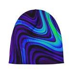 Dark Psychedelic Trippy Print Beanie