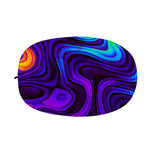 Dark Psychedelic Trippy Print Car Side Mirror Covers