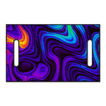 Dark Psychedelic Trippy Print Golf Cart Seat Cover