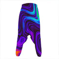Dark Psychedelic Trippy Print Hammer Pants