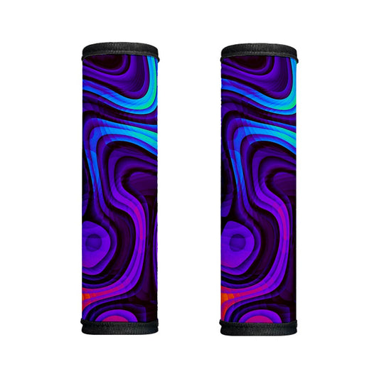 Dark Psychedelic Trippy Print Handle Covers