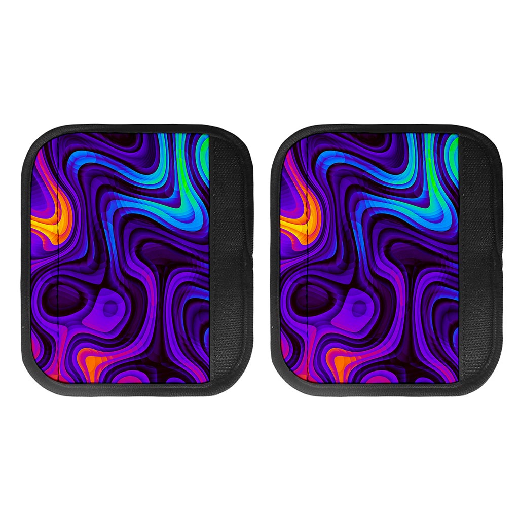 Dark Psychedelic Trippy Print Handle Covers