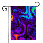 Dark Psychedelic Trippy Print House Flag