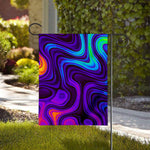 Dark Psychedelic Trippy Print House Flag