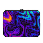 Dark Psychedelic Trippy Print Laptop Sleeve